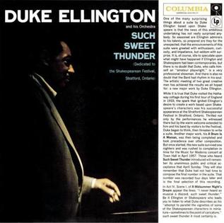 Such Sweet Thunder Album Cover Album cover of Duke Ellington's Such Sweet Thunder